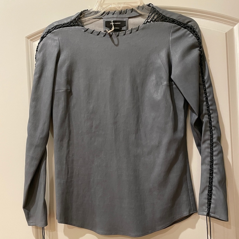 Brand new with tag Isabel marant leather top - Picture 2 of 3
